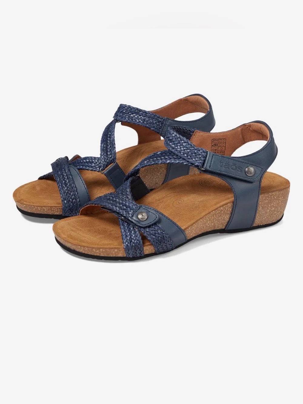 Taos Women's Trulie Navy Leather Size US 10/10.5 - EU 41